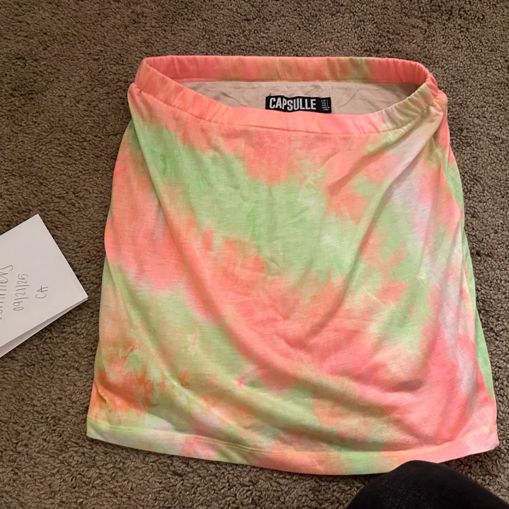 Capsule Women's Tie-Dye Mini Skirt